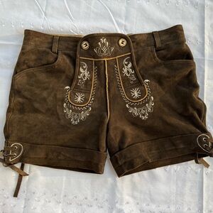 Stockerpoint Lederhosen for the Ladies! Perfect for Oktoberfest.